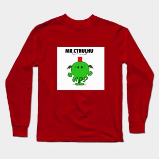 Mr Cthulhu Long Sleeve T-Shirt